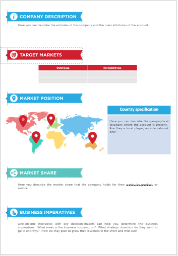 Account report template (preview)