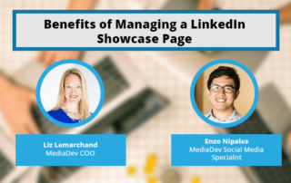 linkedin showcase page