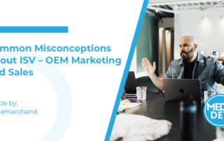 Common Misconceptions about ISV – OEM Marketing and Sales